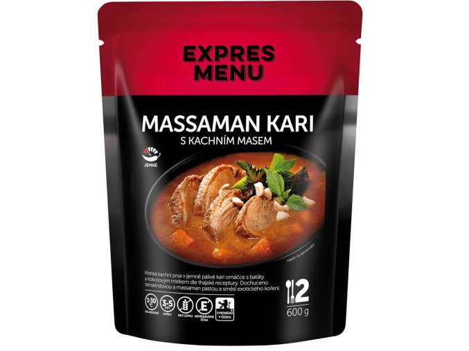 Massaman kari s kachním masem 600 g