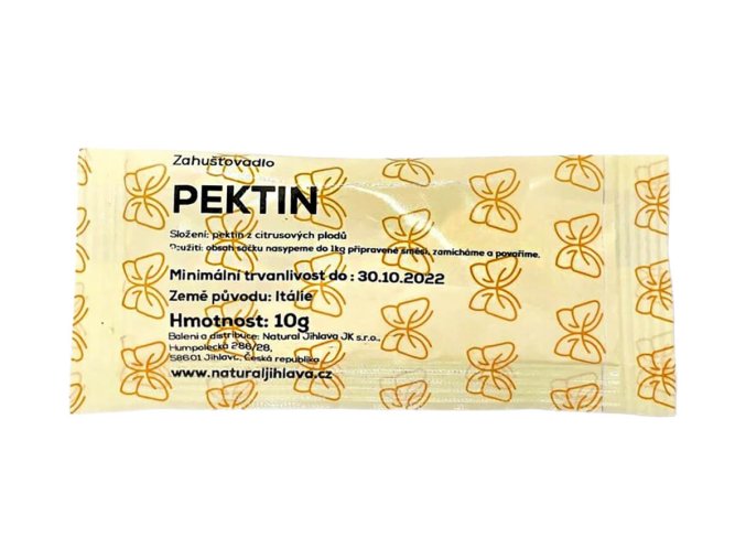 Citrusový pektin zahušťovadlo 10g 1
