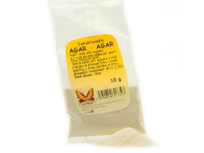 Agar Agar prášek z mořské řasy 10g