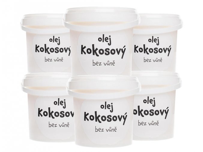 Kokosový olej bez vůně 6x 1000 ml Vital Country