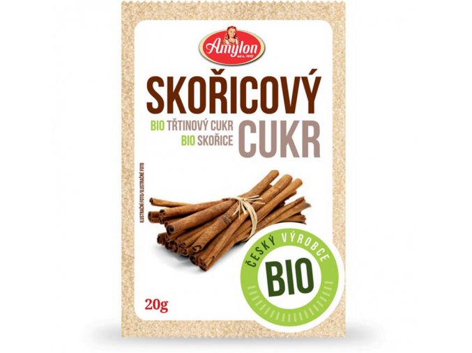 Bio skořicový cukr Amylon 20g