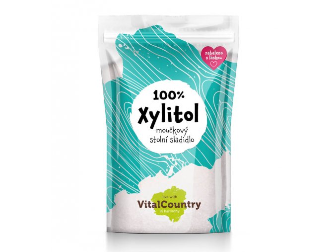 Xylitol moučkový Vital Country