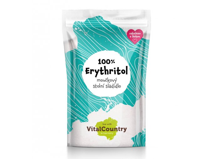 Erythritol moučkový Vital Country