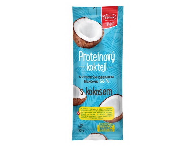 Proteinový koktejl s kokosen 30 g