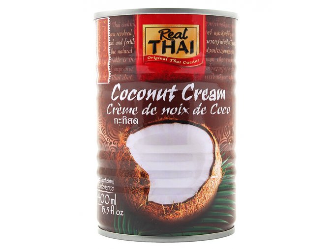 Kokosový krém Real Thai 400 ml