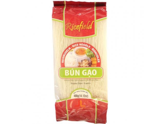 Rýžové nudle vlasové BUN (kulaté) 400g