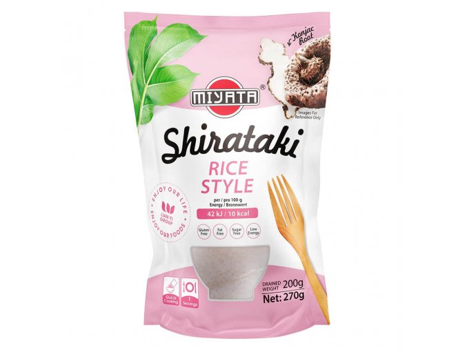 Konjakové nudle Shirataki ve tvaru rýže v nálevu 270g