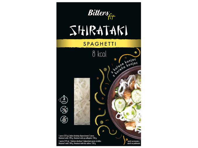 Bitters Shirataki spaghetti slim 390g