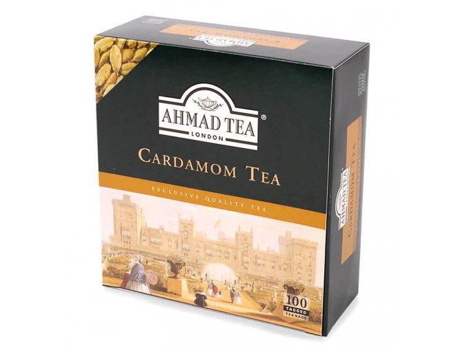 Ahmad Cardamom Tea 100 x 2g z boku