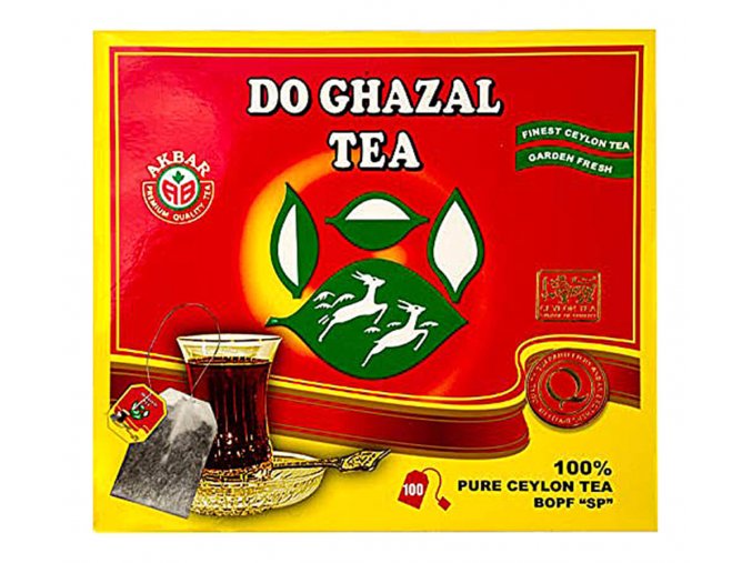 Do Ghazal Pure Ceylon Tea 100 x 2g
