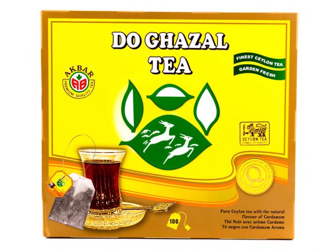 Do Ghazal Černý čaj s Cardamonem 100 x 2g