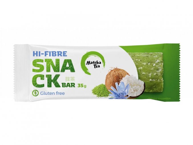 Matcha Tea Low Carb snack bar 35g