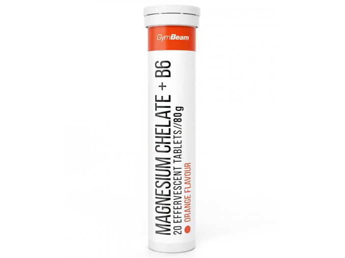 GymBeam Magnesium chelate + B6 20 tab orange