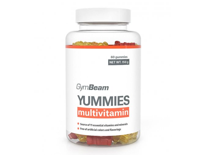 GymBeam Yummies Multivitamin 60 medvídků