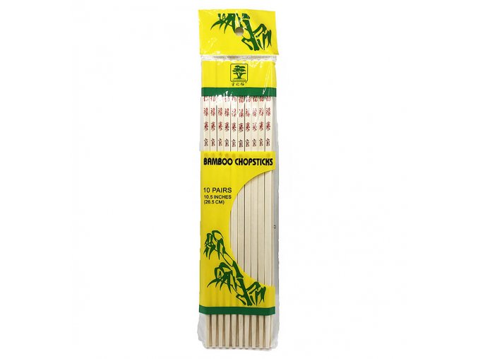 Bambusové hůlky 26,5 cm (10 párů)