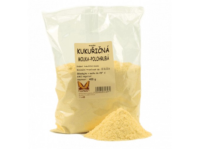 Kukuřičná mouka polohrubá 400g