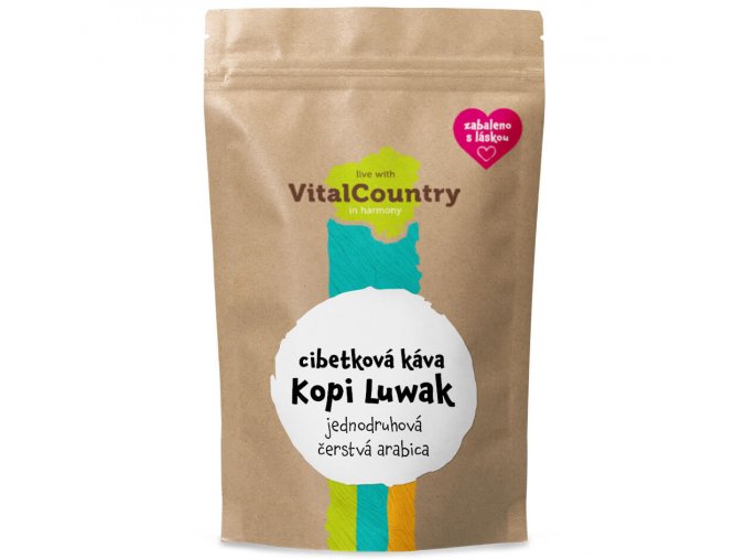 Cibetková káva Kopi Luwak