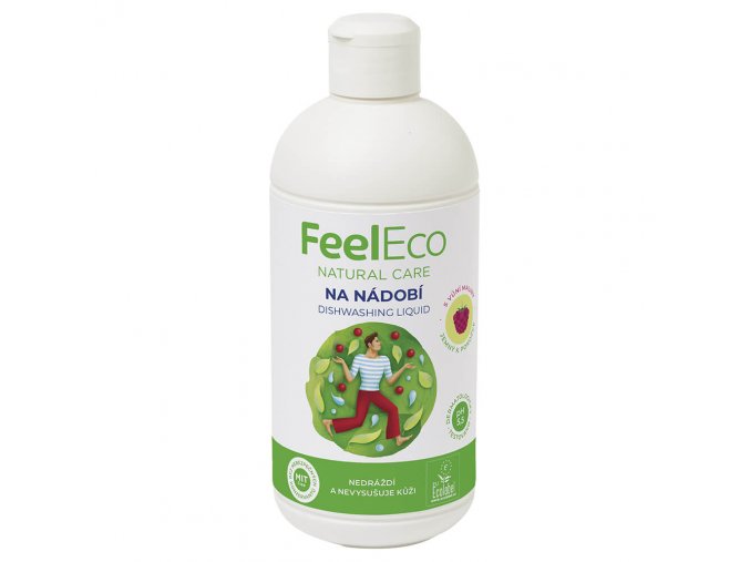 Feel Eco Prostředek na nádobí s vůní maliny 500ml