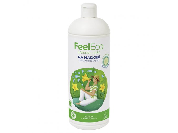 Feel Eco Prostředek na nádobí s vůní okurky 1l