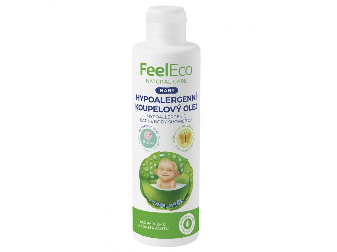 Feel Eco Hypoalergenní koupelový olej Baby 200ml