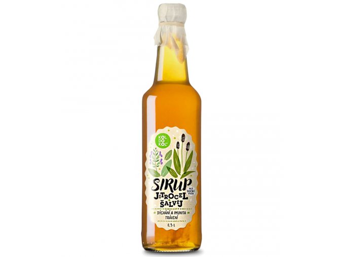 Jitrocel a šalvěj sirup 500 ml