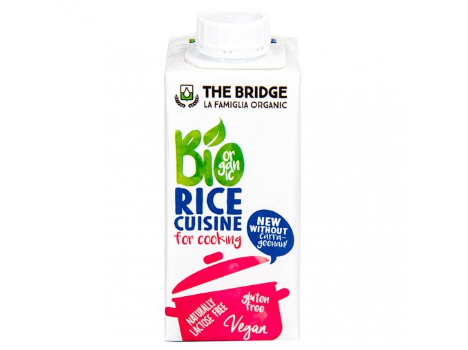 The Bridge Bio Rýžová alternativa smetany 7 % tuku 200 ml