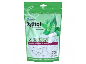 Miradent Xylitol žvýkačky SPEARMINT 200 ks