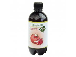 Kombucha YERBA MATÉ granátové jablko BIO 400ml