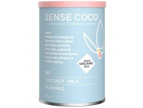 Sense Coco Bio kokosové mlékoko 400 ml