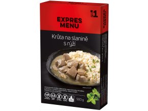 KM Krůta na slanině s rýží 500 g