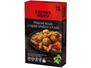 KM Masové koule v rajské omáčce s fusilli 500 g