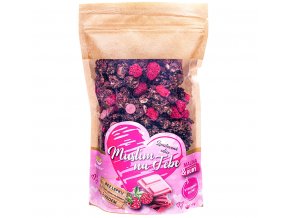 Topnatur Müsli Valentýnská Malina&Belgická Ruby čokoláda 250 g