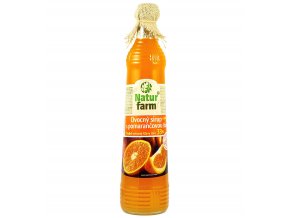 Ovocný sirup s pomerančovou šťávou 700 ml