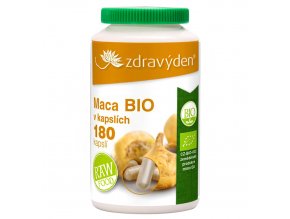 Zdravý den Maca BIO 180 kapslí