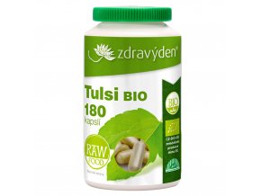 Zdravý den Tulsi BIO 180 kapslí