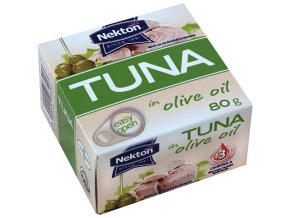 Nekton Tuňák v olivovém oleji celý 80 g