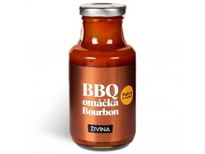 ŽIVINA BBQ omáčka Bourbon pálivá s medem 270 g