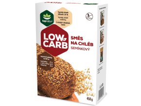 Topnatur Směs na chléb semínkový Low carb 450 g