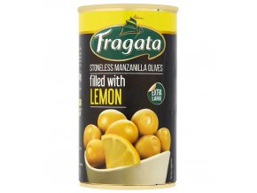 Fragata Zelené olivy Manzanilla s citronem 300 g