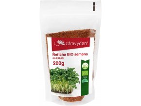 Zdravý den Řeřicha BIO semena na klíčení 200g