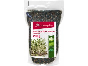 Zdravý den Brokolice BIO semena na klíčení 200g