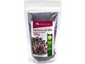 Zdravý den Červené zelí BIO semena na klíčení 100 g