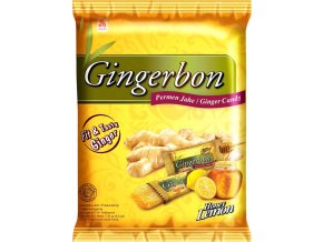 Gingerbon zázvorové bonbony s citronem a medem 125 g