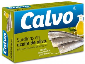 Calvo Sardinky v olivovém oleji 120 g