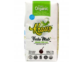 Kraus Yerba Mate Organic Pure Leaf 500 g