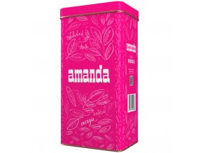 Amanda Yerba Maté Tradicional v růžové plechové dóze 500 g