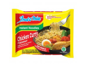 Indomie Instantní nudle s kuřecí a kari příchutí 80 g