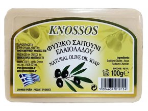 Knossos Přírodní olivové mýdlo bílé 100 g