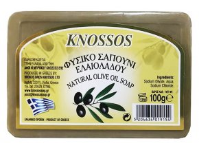 Knossos Přírodní olivové mýdlo zelené 100 g