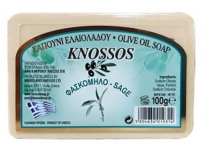 Knossos Přírodní olivové mýdlo Šalvěj 100 g